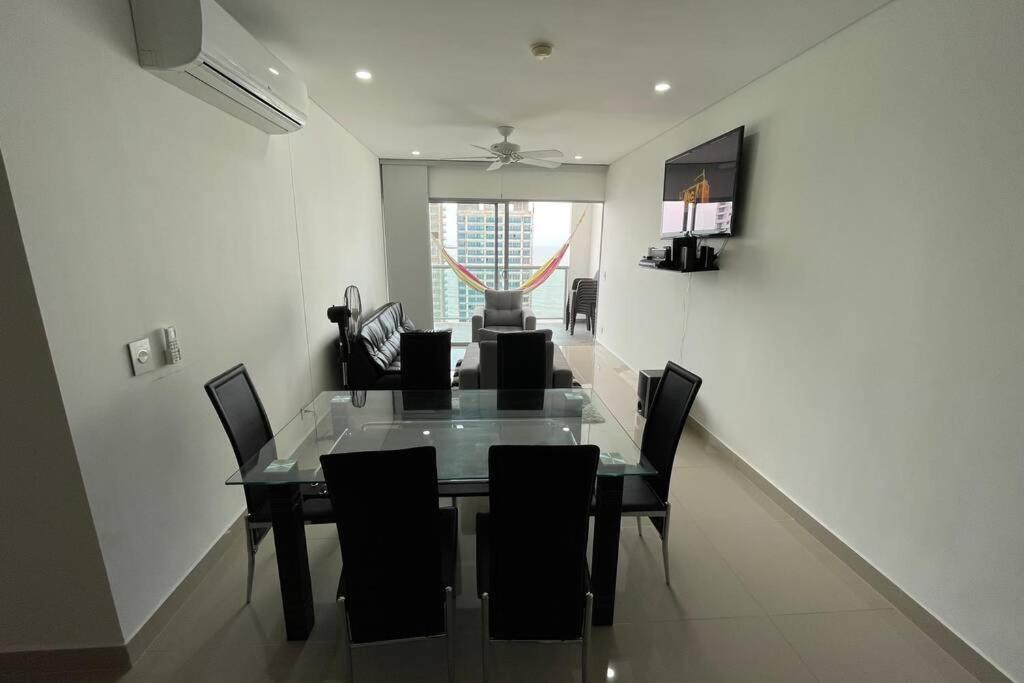 Infinitum Bocagrande-Piso 26-Apartamento Nuevo Cartagena Eksteriør bilde