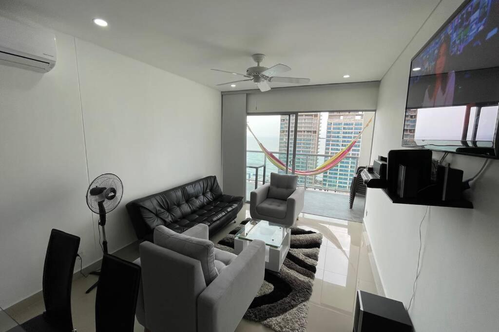 Infinitum Bocagrande-Piso 26-Apartamento Nuevo Cartagena Eksteriør bilde