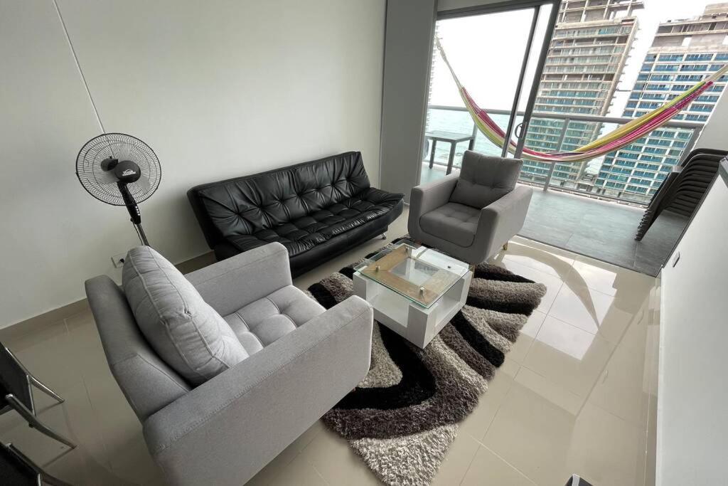 Infinitum Bocagrande-Piso 26-Apartamento Nuevo Cartagena Eksteriør bilde